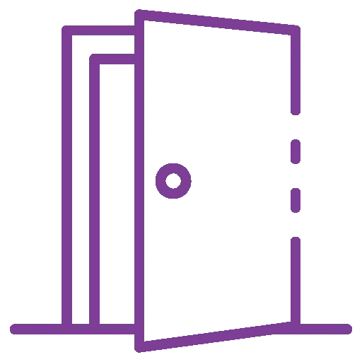 ikona vchodové dvere